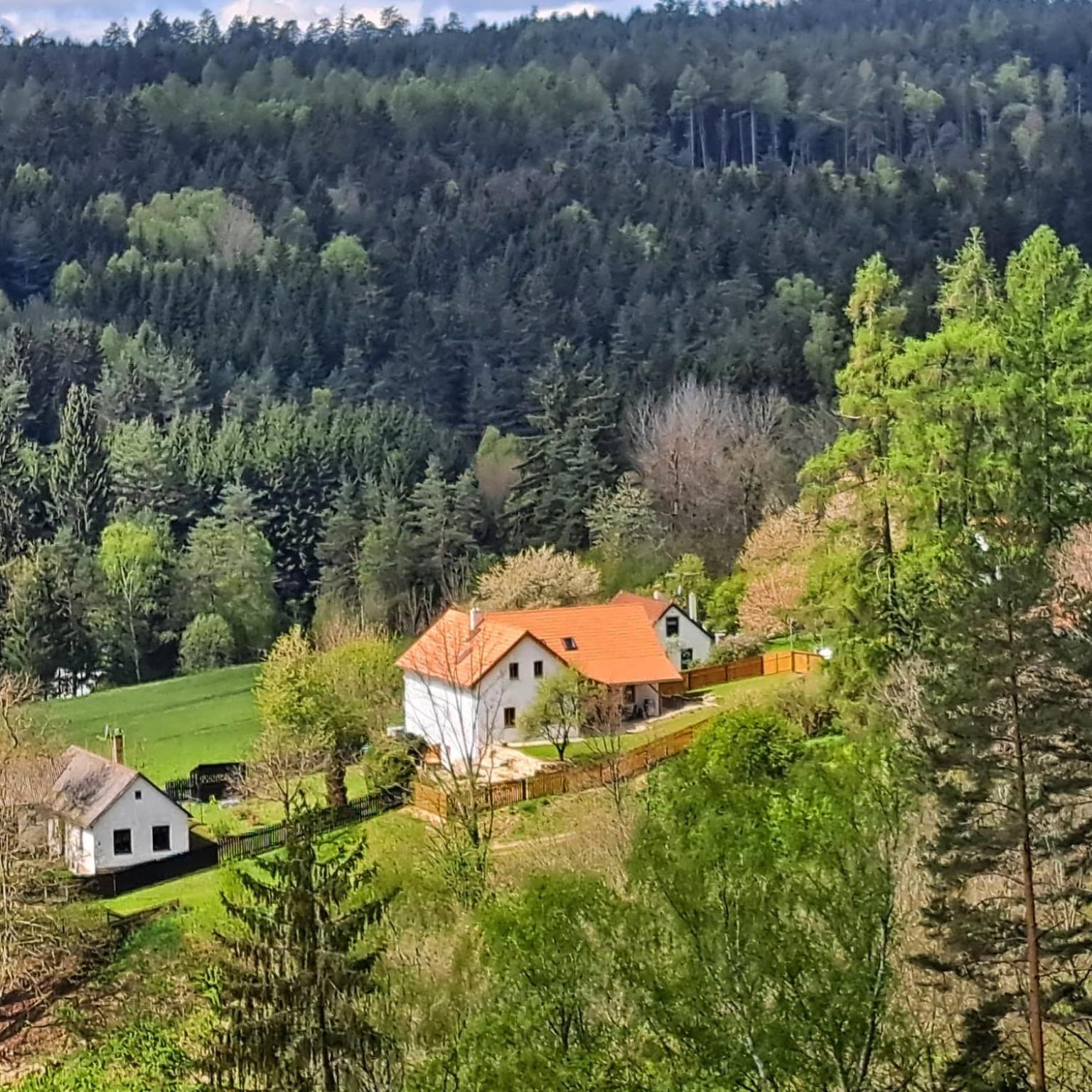 Вилла Podhradi Landstejn Славонице Экстерьер фото
